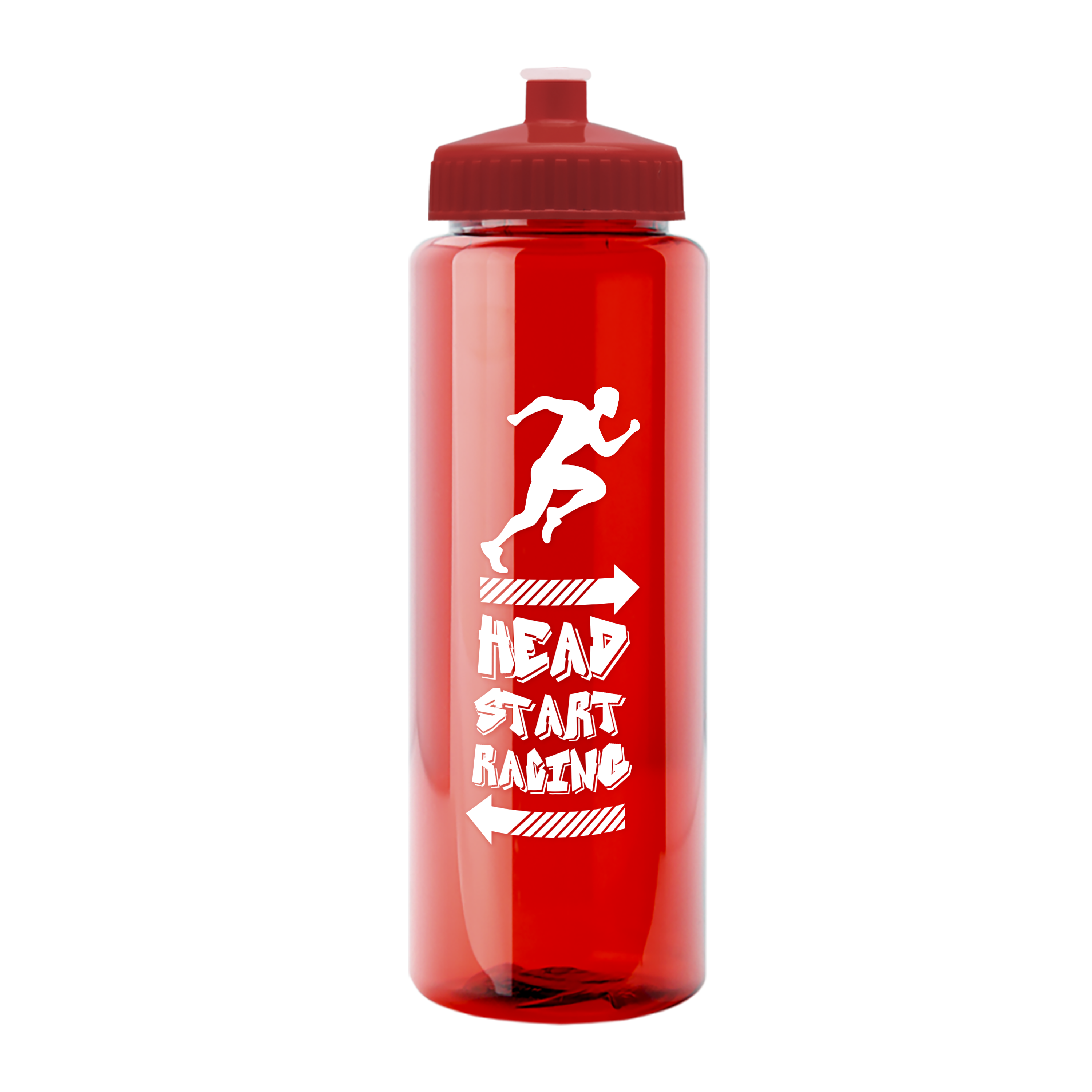 Slim Fit RPET Bottle with Push-Pull Lid - 32 oz.